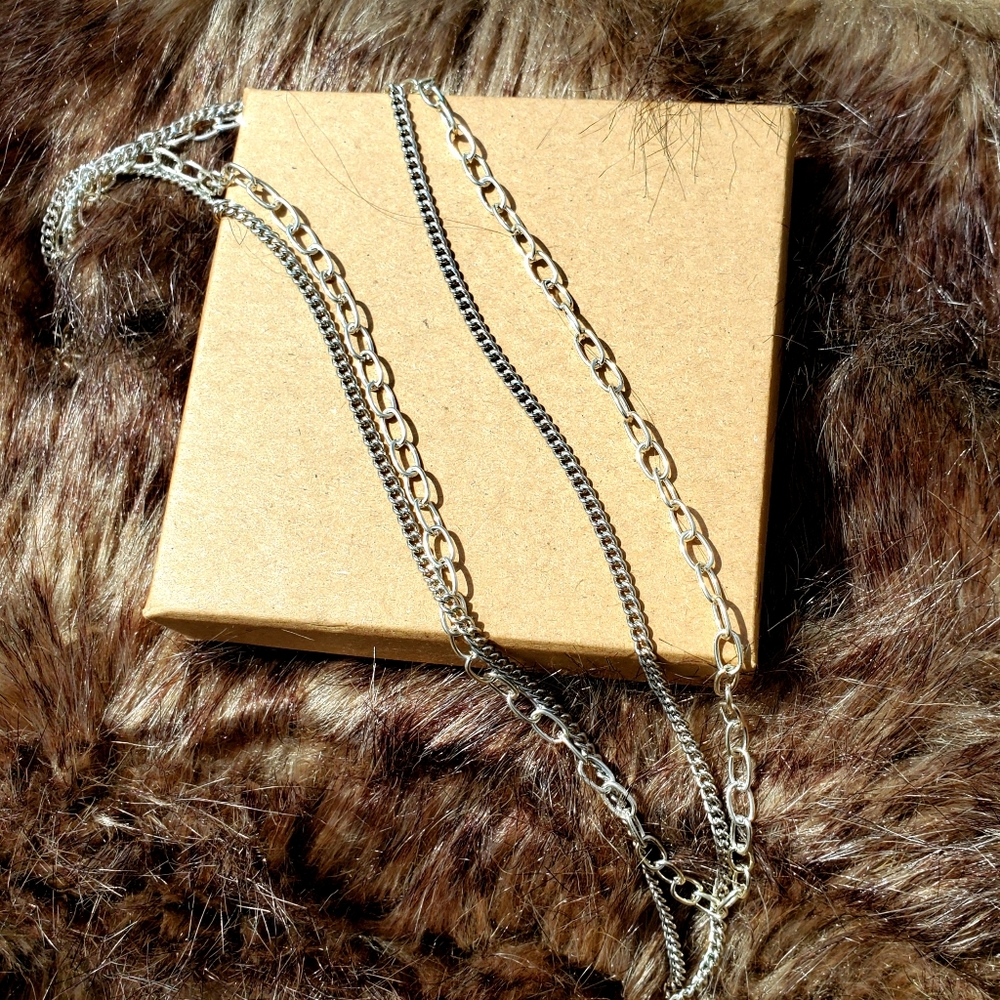 Silver Chain Neclace ⛓️
